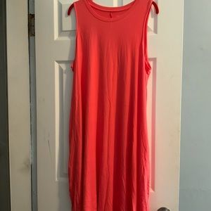 Time & Tru Coral Dress